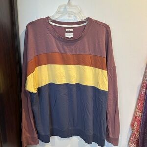 Thread & Supply Multicolor Long Sleeve Top